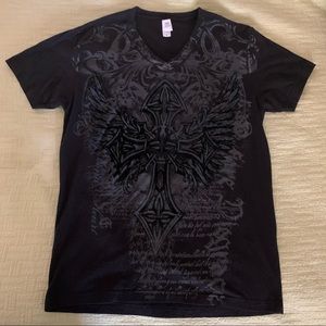 Black goth shirt
